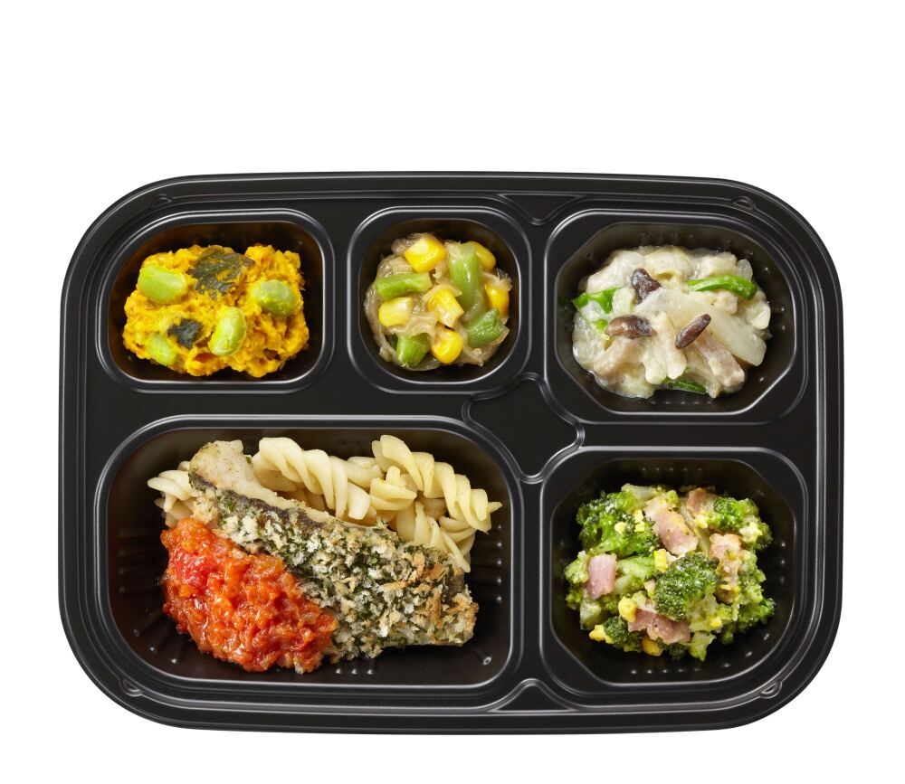 （五菜）タラの香草パン粉焼き