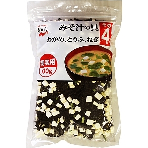 みそ汁の具（とうふ・わかめ・ねぎ）