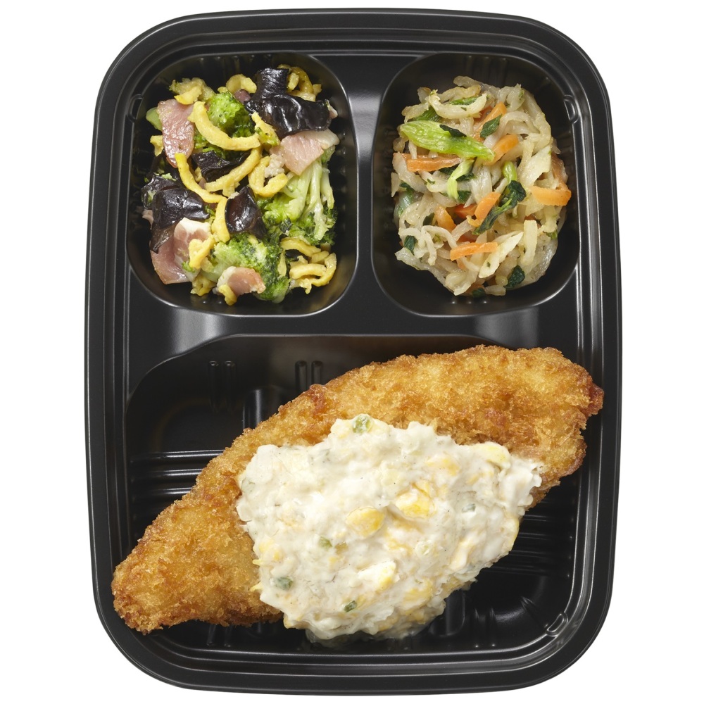 （三菜）白身魚フライ　 自家製タルタルソース