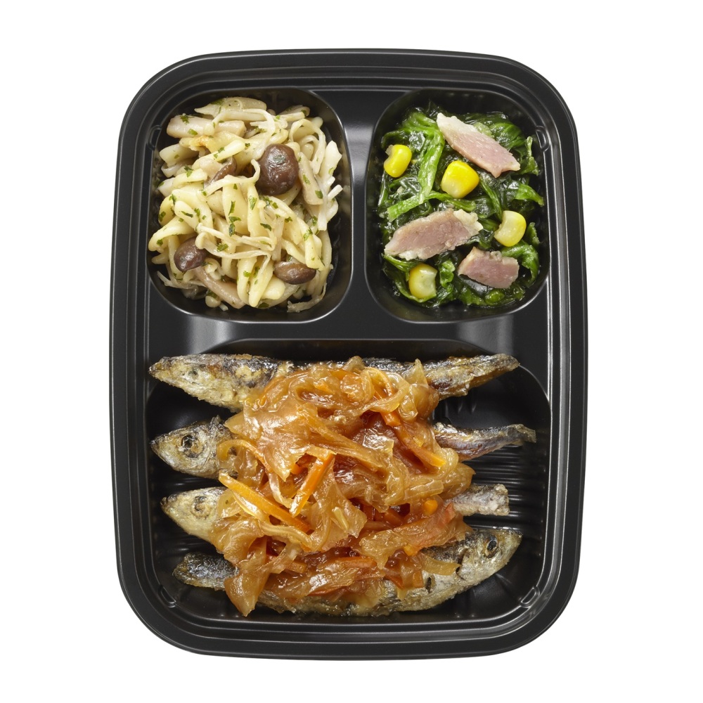 （三菜）まるごと小魚の南蛮だれ