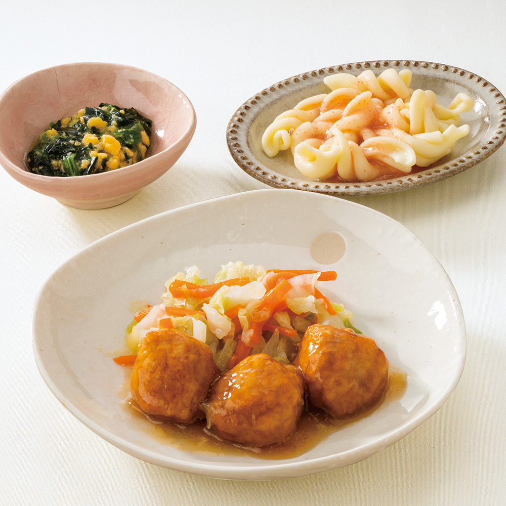 （やわらかおかず）チキンの照り焼き風